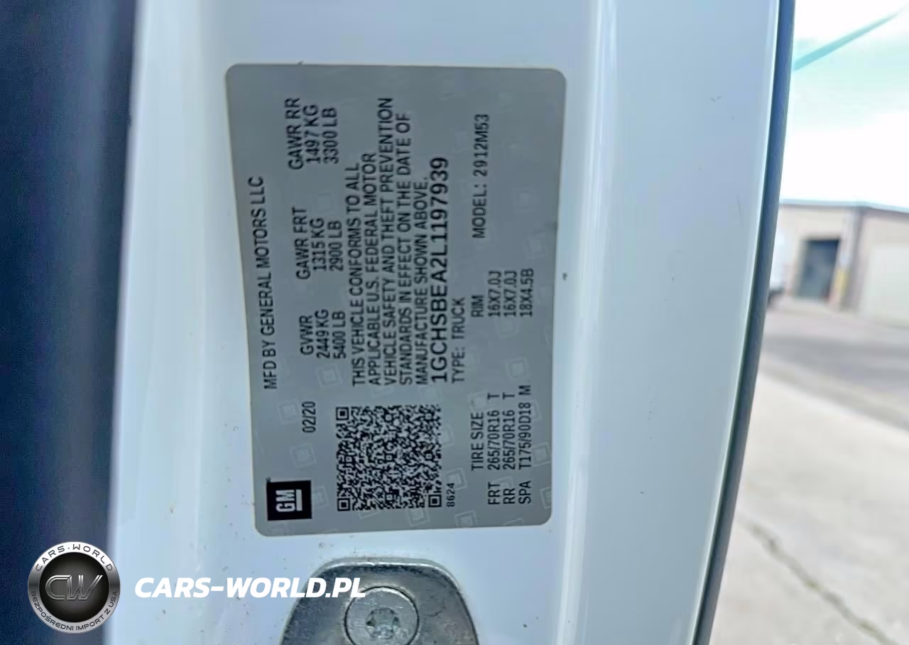 2020 Chevrolet Colorado VIN:1GCHSBEA2L1197939 - 12