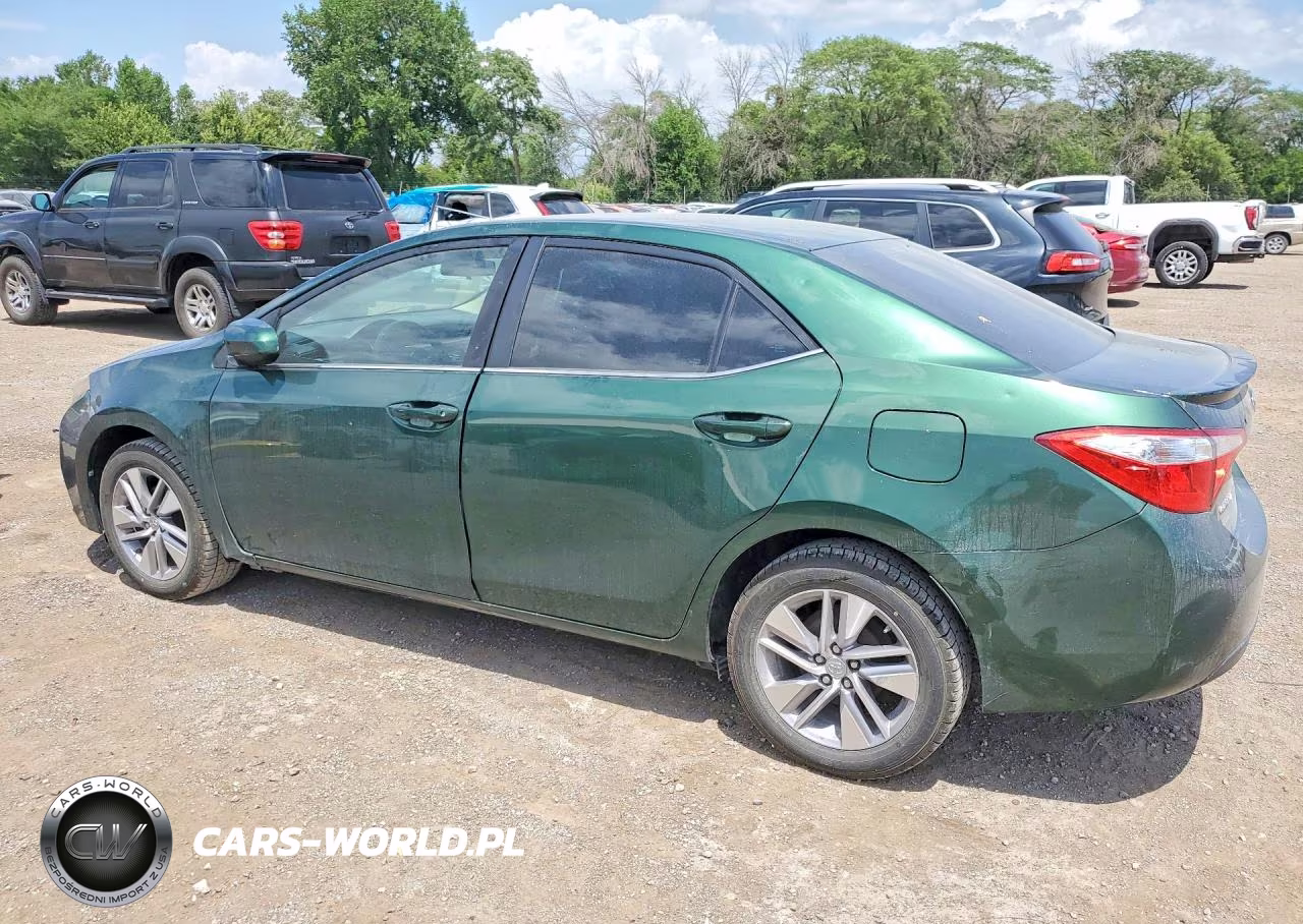 2015 Toyota Corolla Le Eco Plus VIN:5YFBPRHE4FP184091 - 2