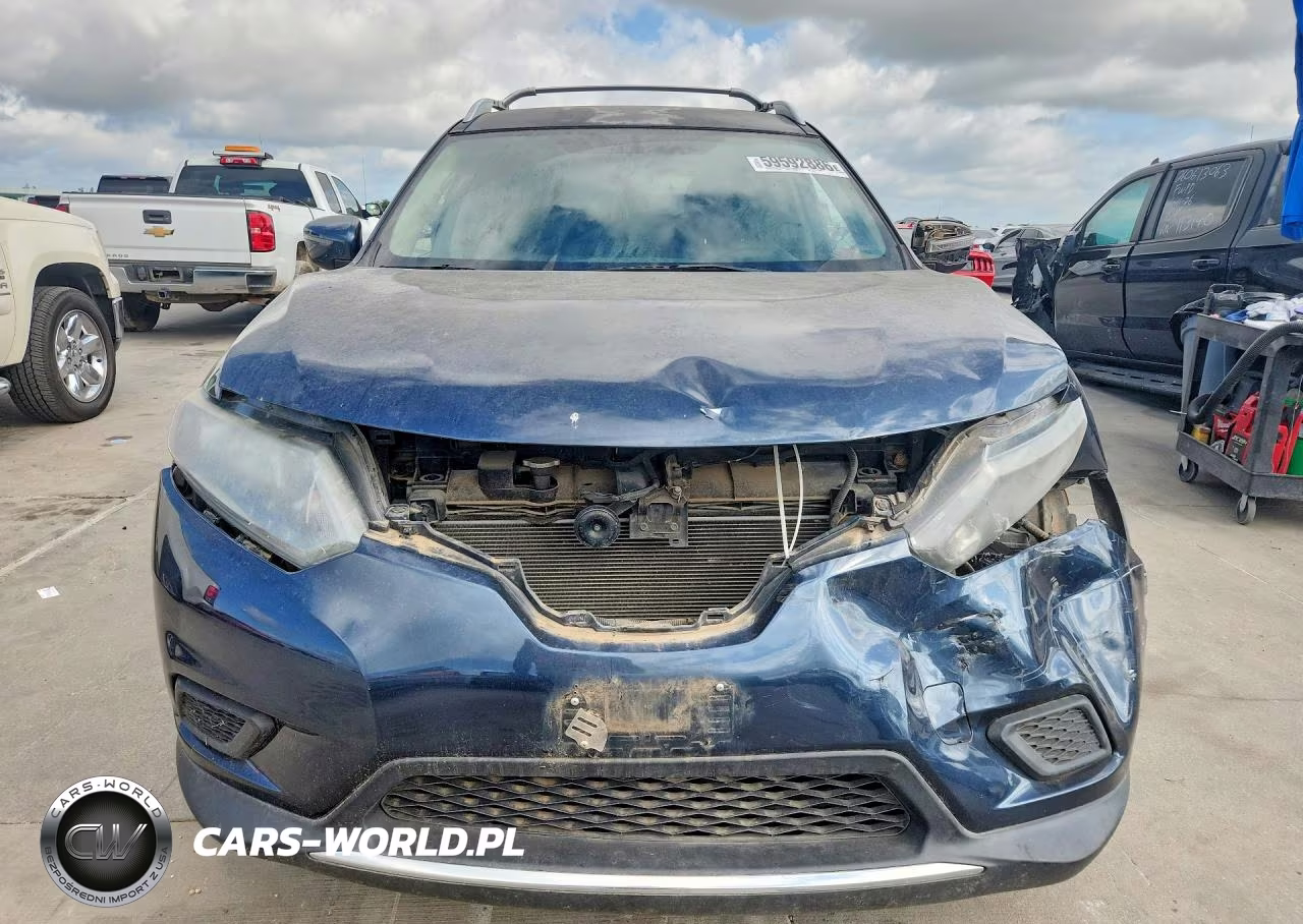 2016 Nissan Rogue Sv VIN:KNMAT2MV7GP626255 - 5