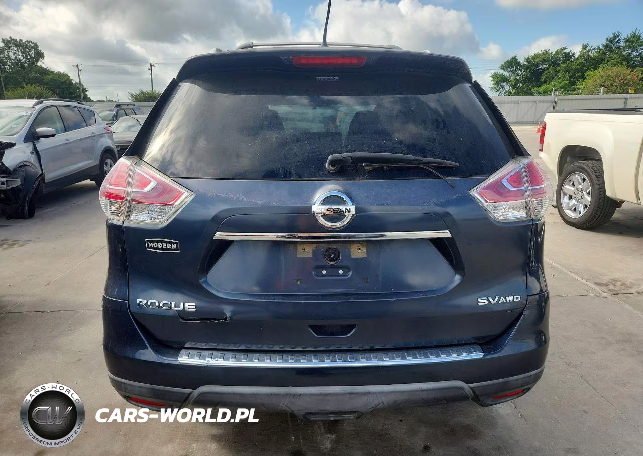 2016 Nissan Rogue Sv VIN:KNMAT2MV7GP626255 - 6