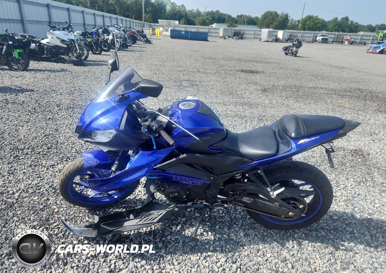 2024 Yamaha Yzfr3 A VIN:MH3RH18Y0RK016847 - 3