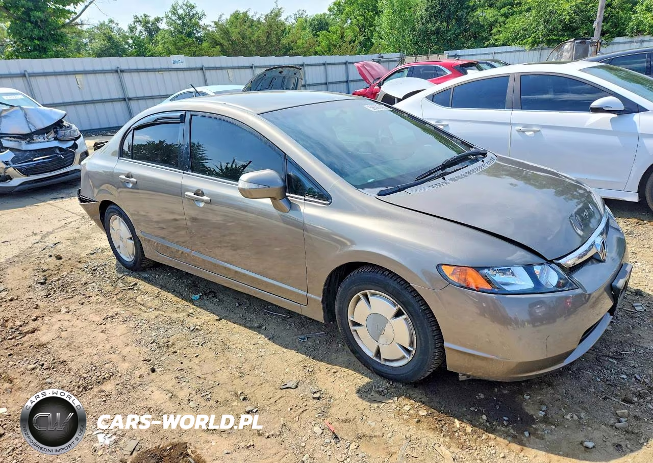 2007 Honda Civic Hybrid VIN:JHMFA36297S029981 - 4