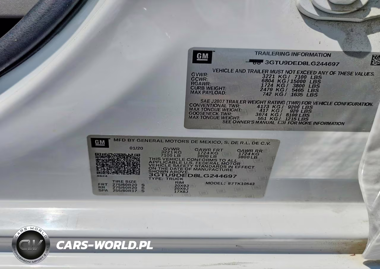 2020 GMC Sierra K1500 Slt VIN:3GTU9DED8LG244697 - 12