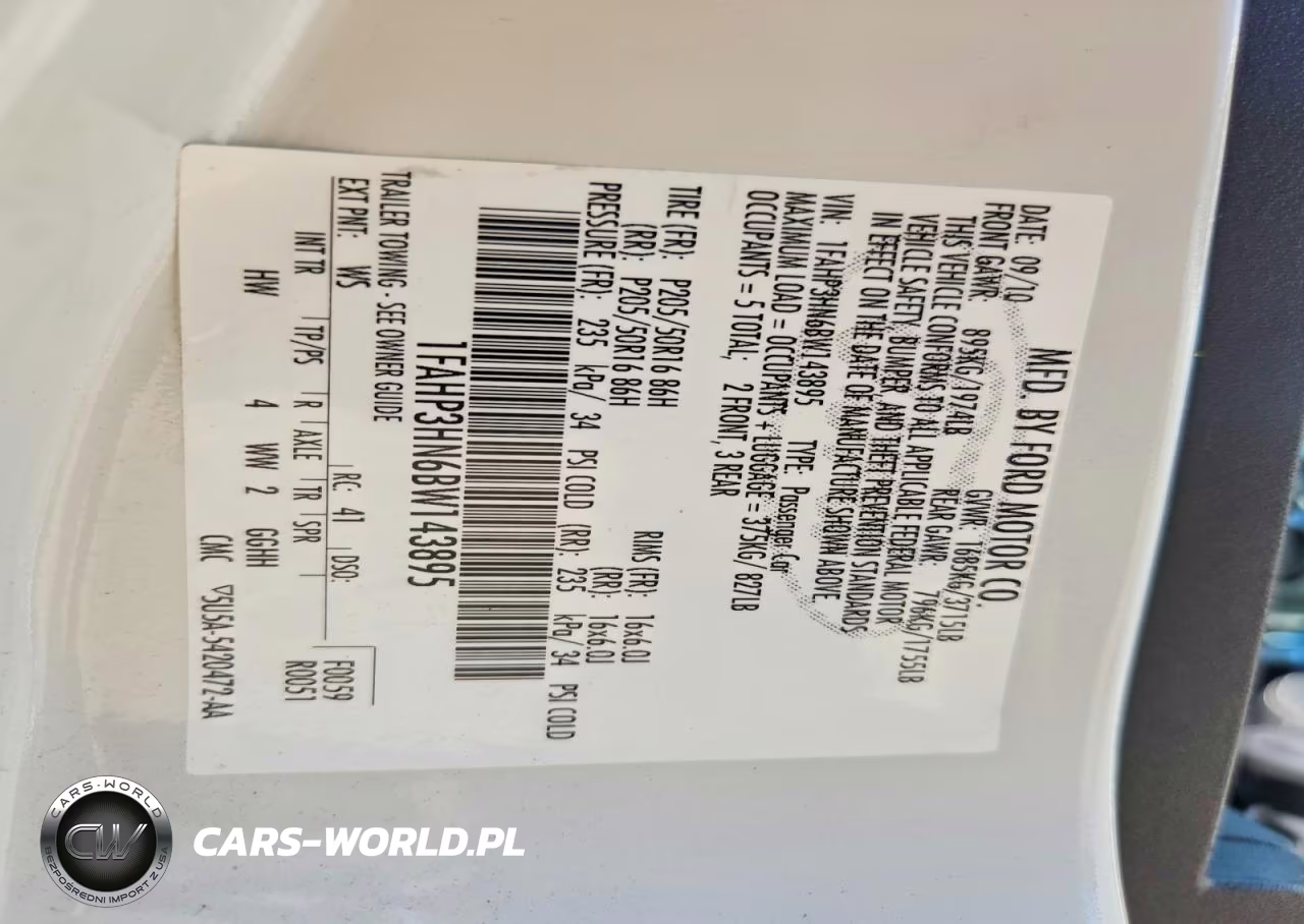 2011 Ford Focus Sel VIN:1FAHP3HN6BW143895 - 13