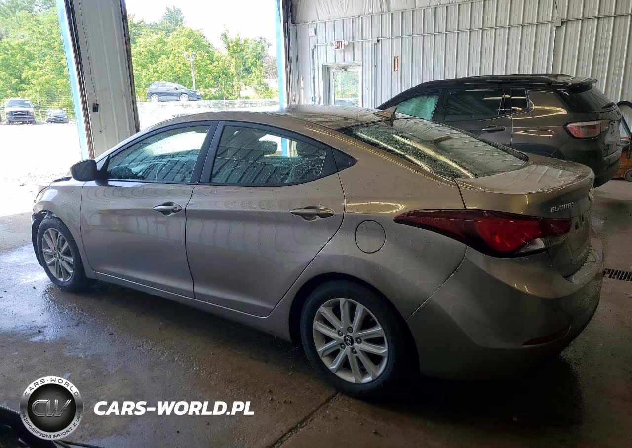 2015 Hyundai Elantra Se VIN:5NPDH4AE2FH568791 - 2