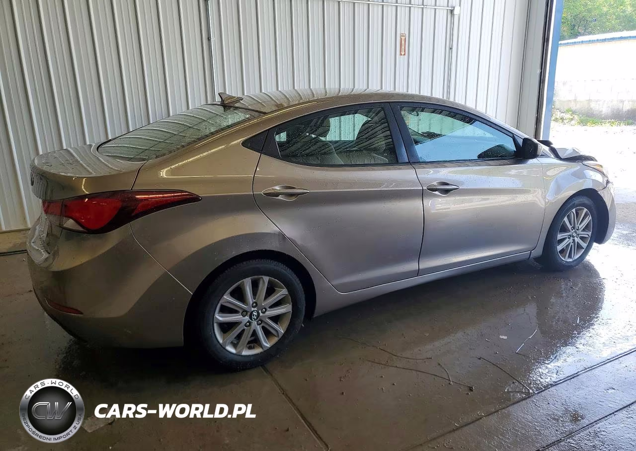 2015 Hyundai Elantra Se VIN:5NPDH4AE2FH568791 - 3