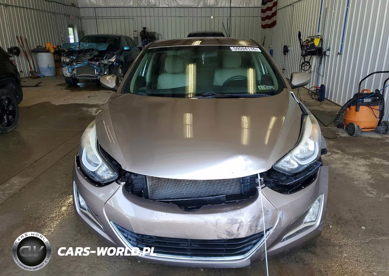 2015 Hyundai Elantra Se VIN:5NPDH4AE2FH568791 - 5