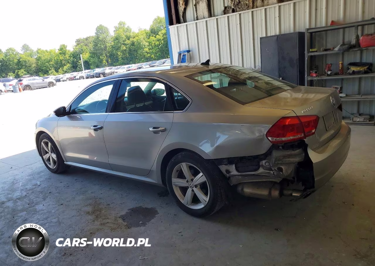 2012 Volkswagen Passat Se VIN:1VWBH7A36CC049366 - 2