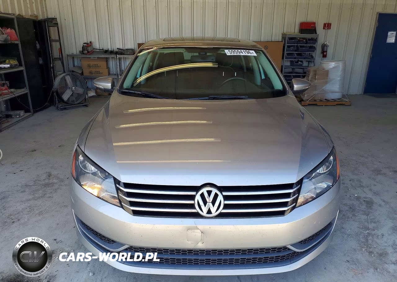 2012 Volkswagen Passat Se VIN:1VWBH7A36CC049366 - 5