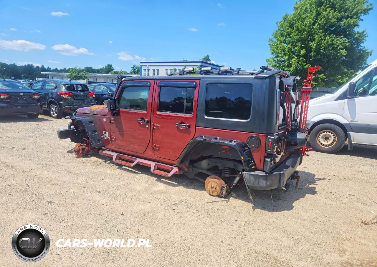 2008 Jeep Wrangler Unlimited X VIN:1J4GA391X8L618441 - 2