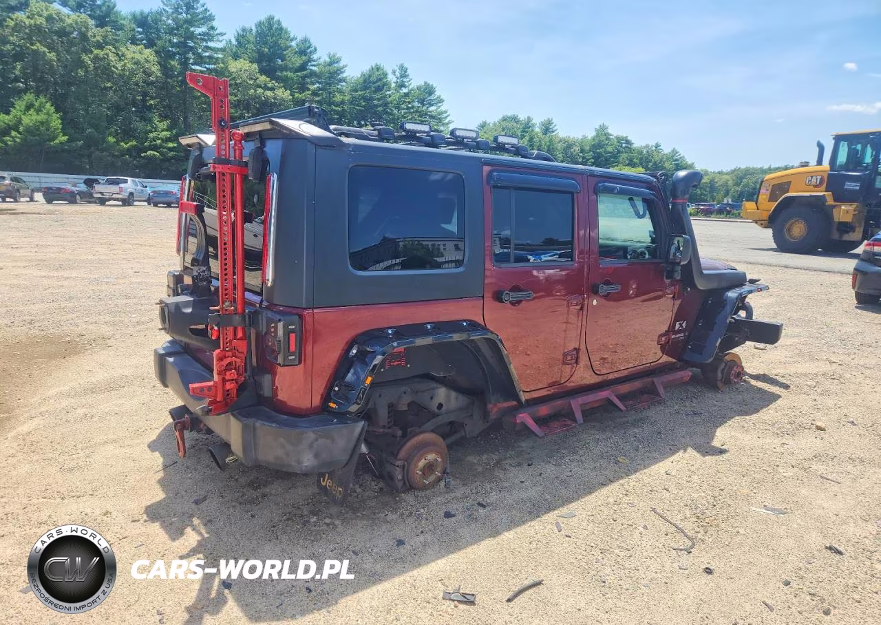2008 Jeep Wrangler Unlimited X VIN:1J4GA391X8L618441 - 3
