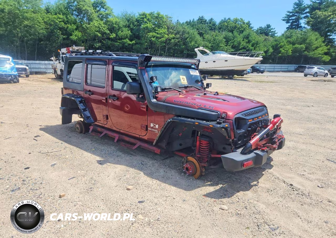 2008 Jeep Wrangler Unlimited X VIN:1J4GA391X8L618441 - 4