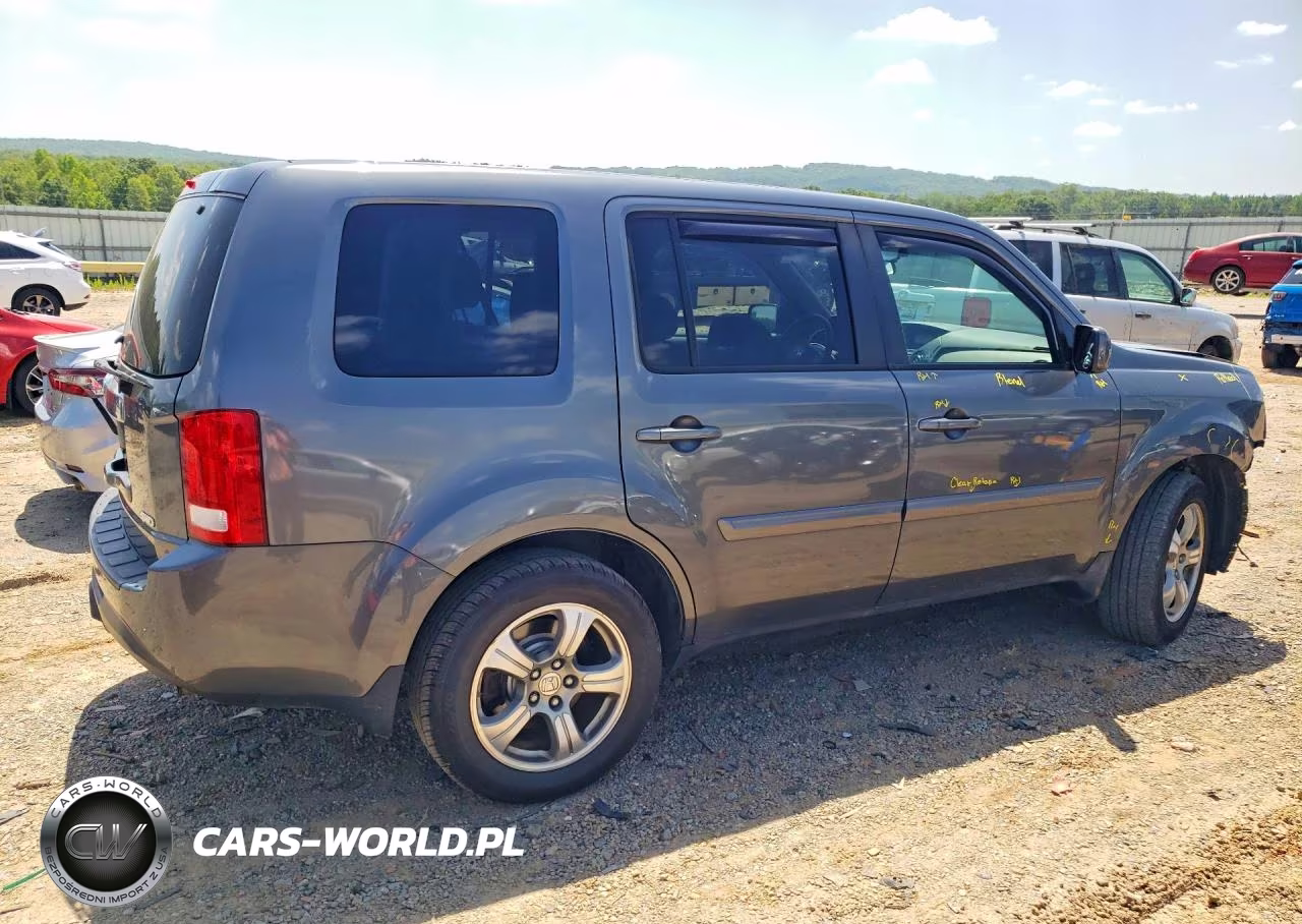 2012 Honda Pilot Ex VIN:5FNYF4H41CB080043 - 3