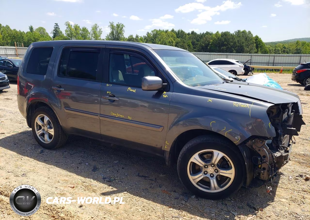 2012 Honda Pilot Ex VIN:5FNYF4H41CB080043 - 4