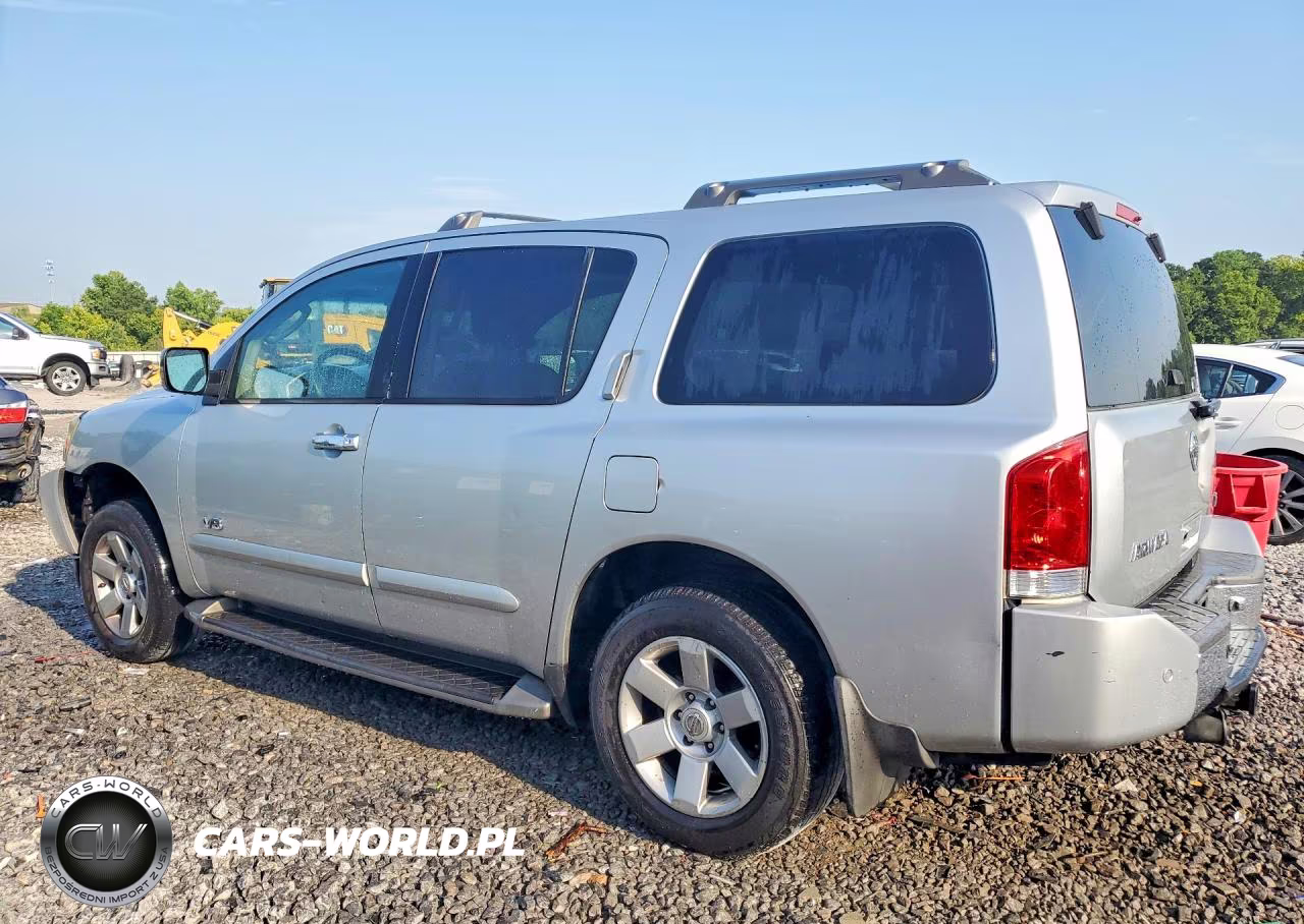2005 Nissan Armada Se-Le VIN:5N1AA08B45N714369 - 2