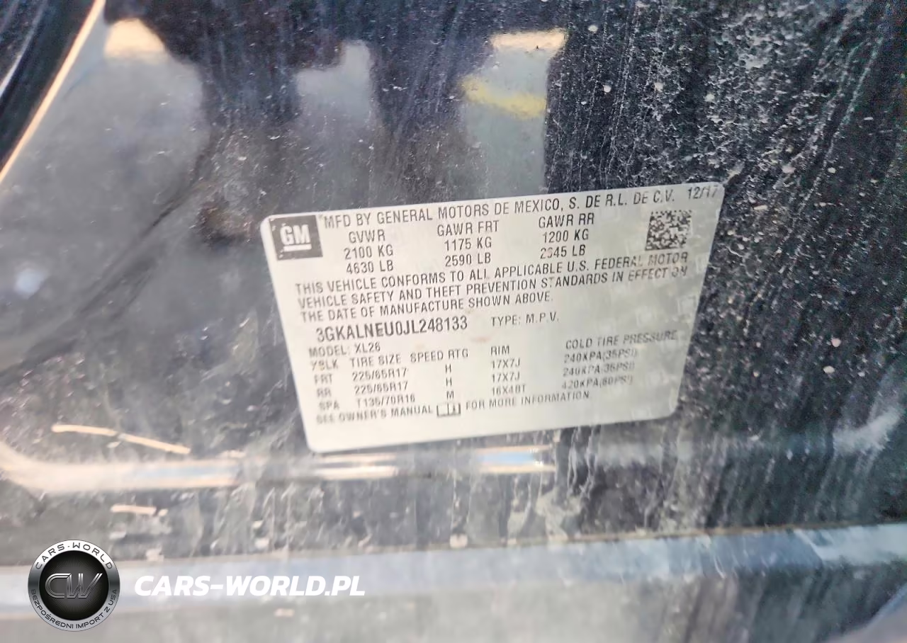 2018 GMC Terrain Sle VIN:3GKALNEU0JL248133 - 13
