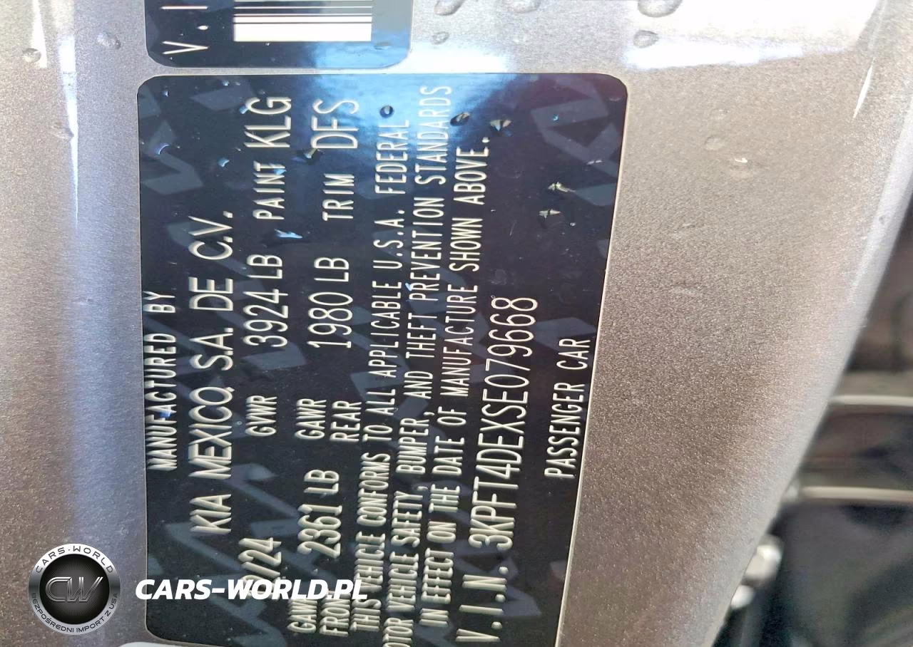 2025 Kia K4 Lxs VIN:3KPFT4DEXSE079668 - 12