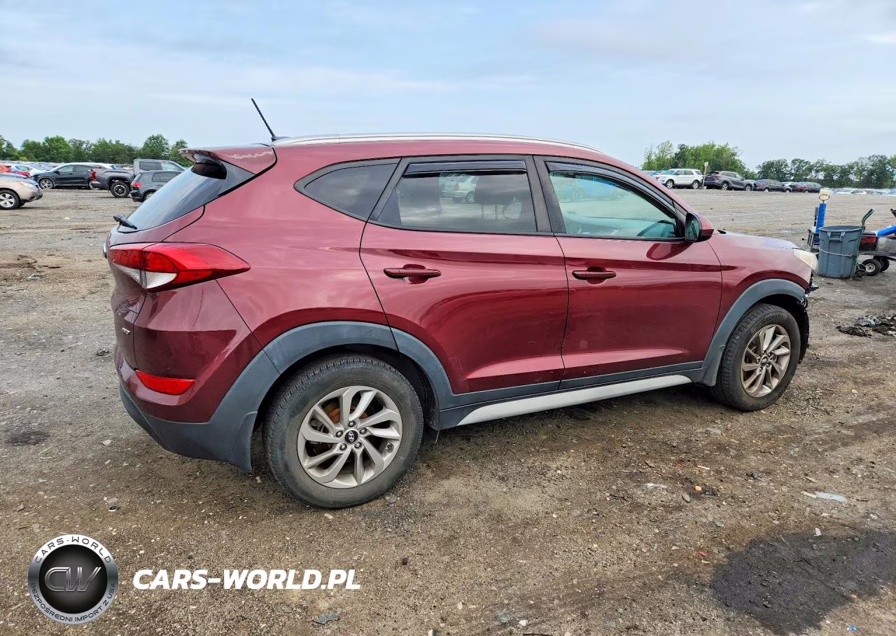 2017 Hyundai Tucson Se VIN:KM8J3CA47HU448850 - 3