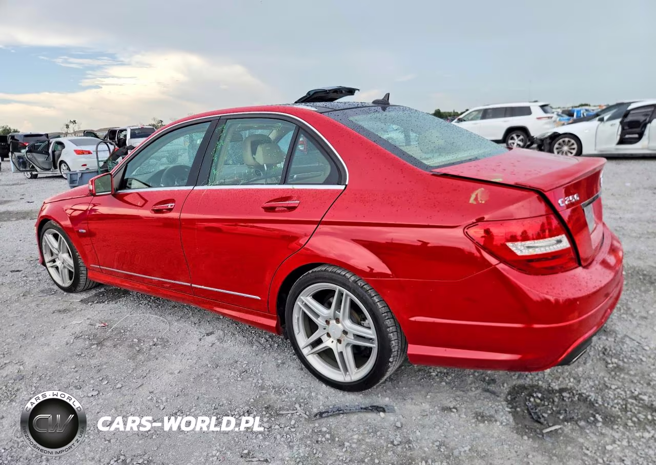 2012 Mercedes-Benz C 250 VIN:WDDGF4HB0CR237023 - 2