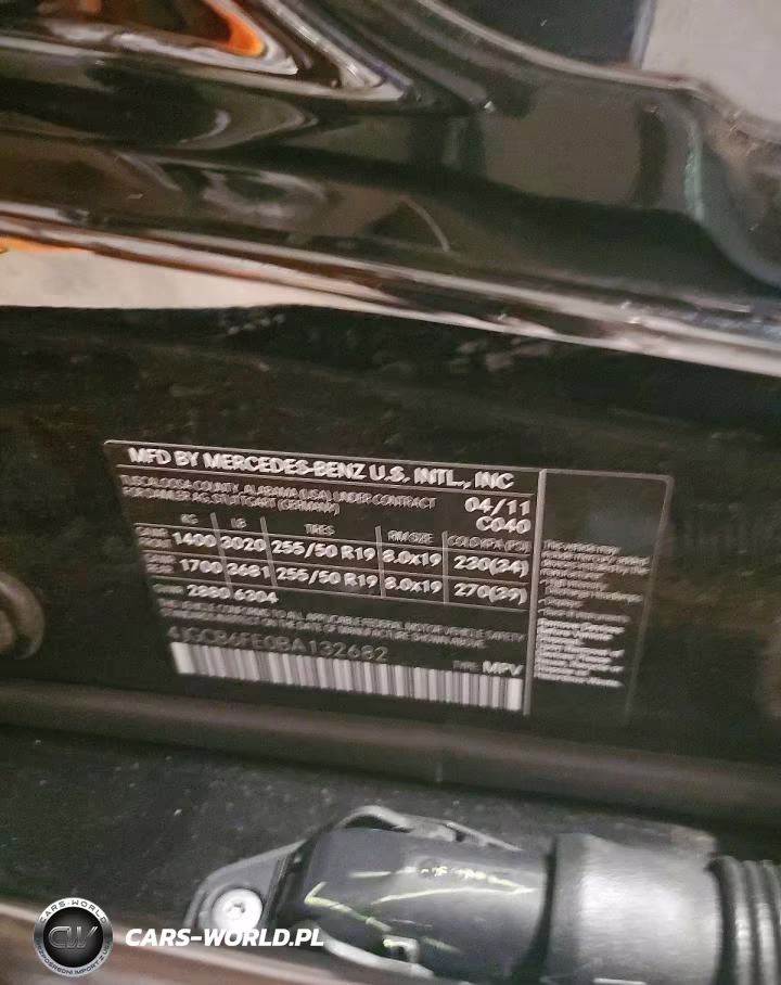 2011 Mercedes-Benz R 350 4Matic VIN:4JGCB6FE0BA132682 - 13