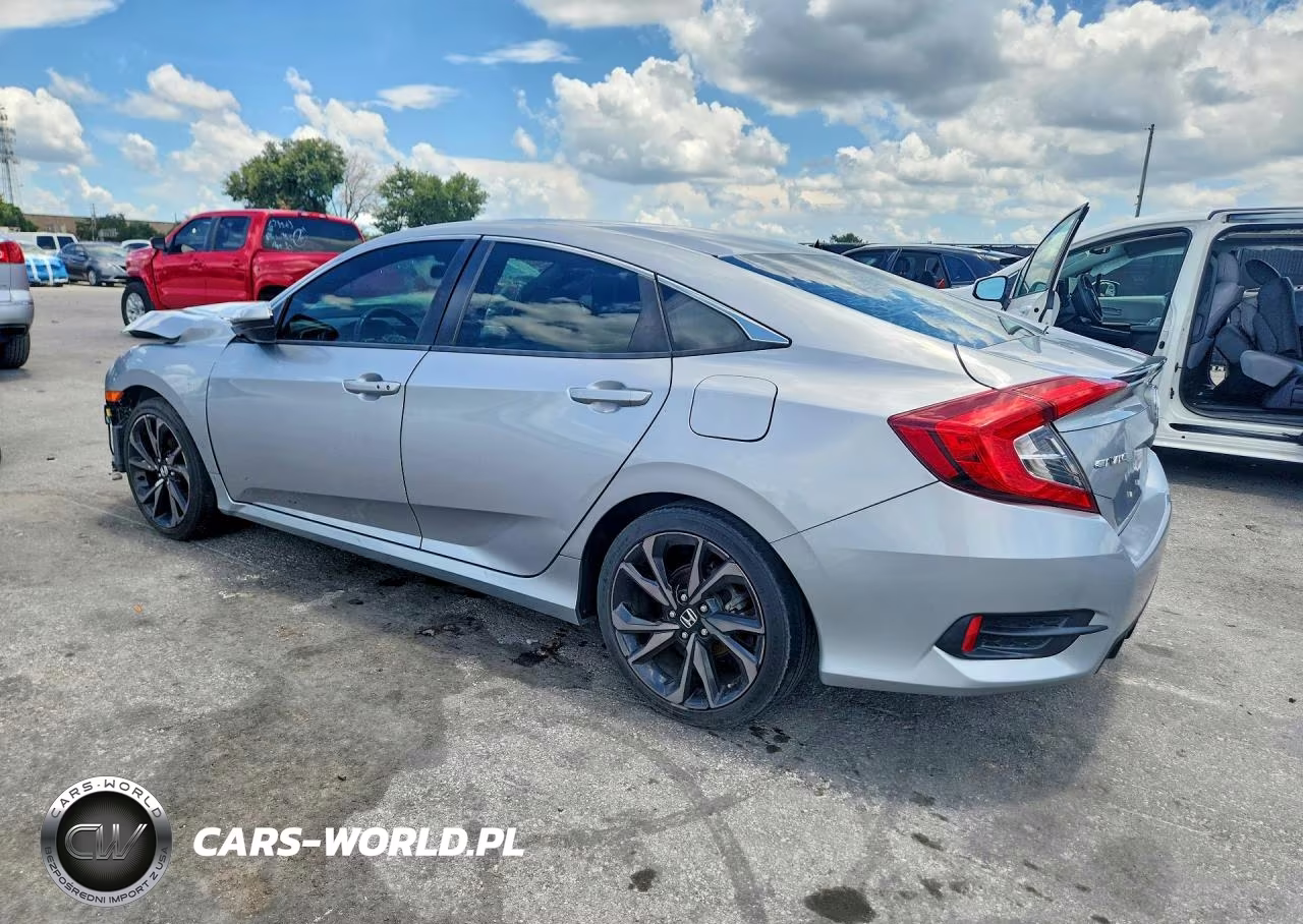 2019 Honda Civic Sport VIN:19XFC2F88KE002440 - 2