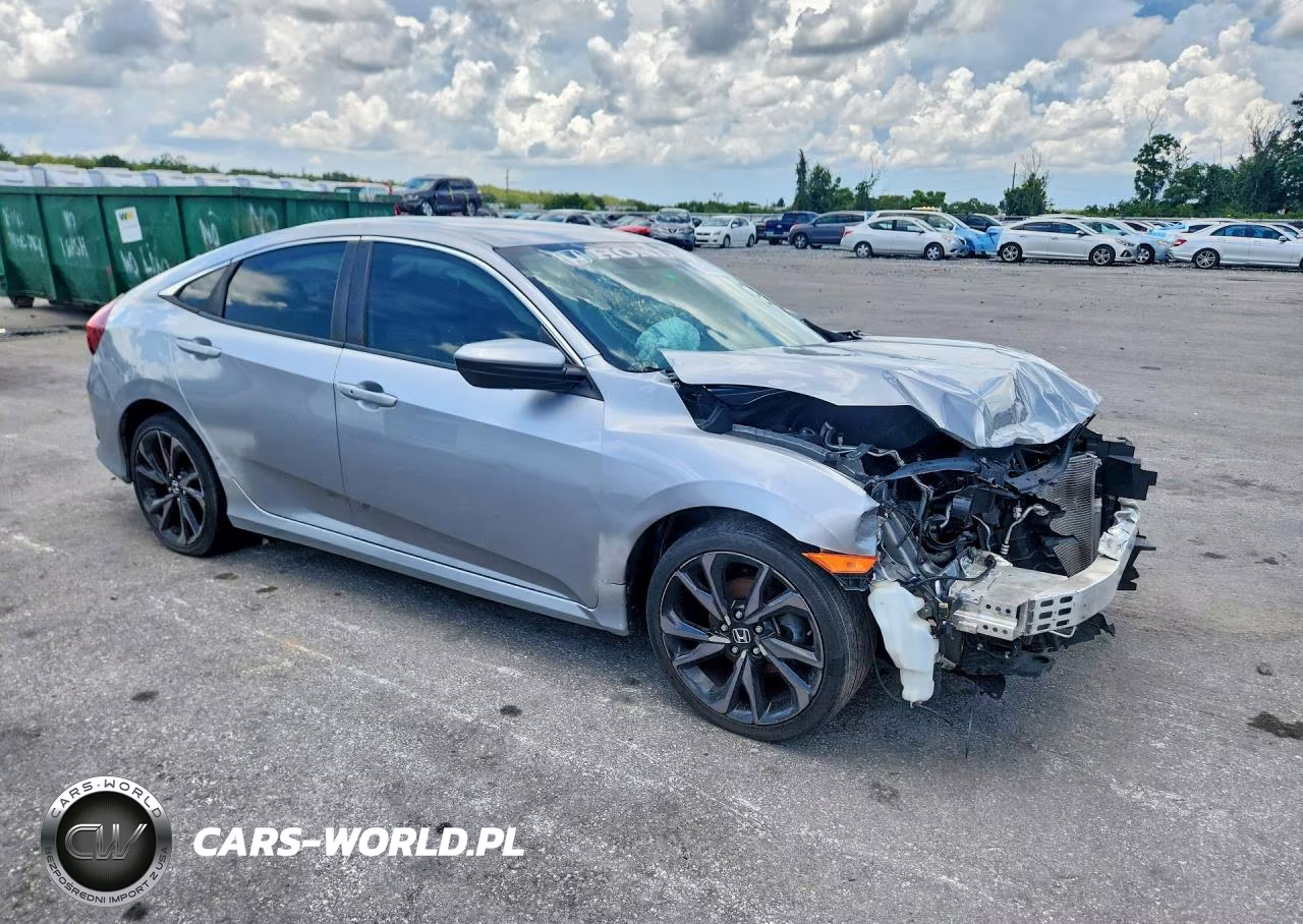 2019 Honda Civic Sport VIN:19XFC2F88KE002440 - 4