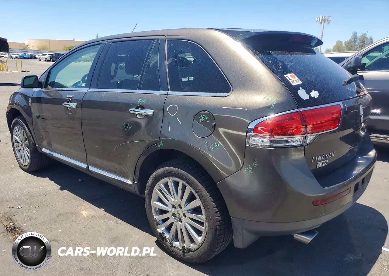 2011 Lincoln Mkx VIN:2LMDJ6JK7BBJ25810 - 2