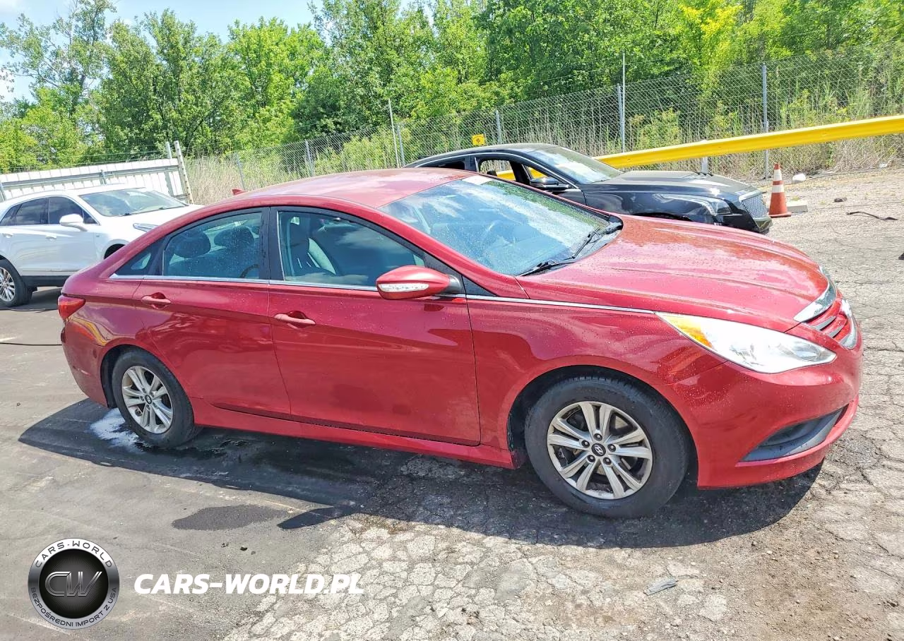 2014 Hyundai Sonata Gls VIN:5NPEB4ACXEH888203 - 4