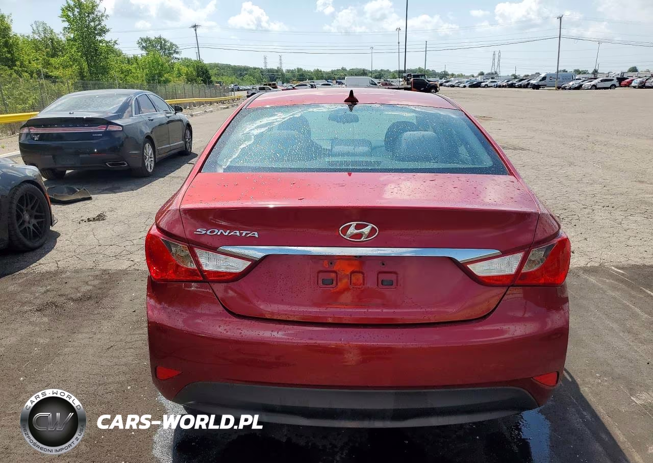 2014 Hyundai Sonata Gls VIN:5NPEB4ACXEH888203 - 6