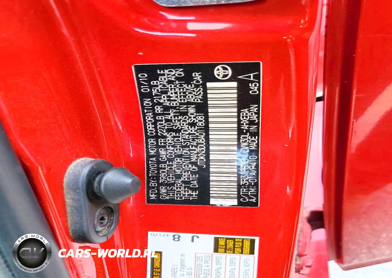 2010 Toyota Prius Ii VIN:JTDKN3DU8A0118081 - 12