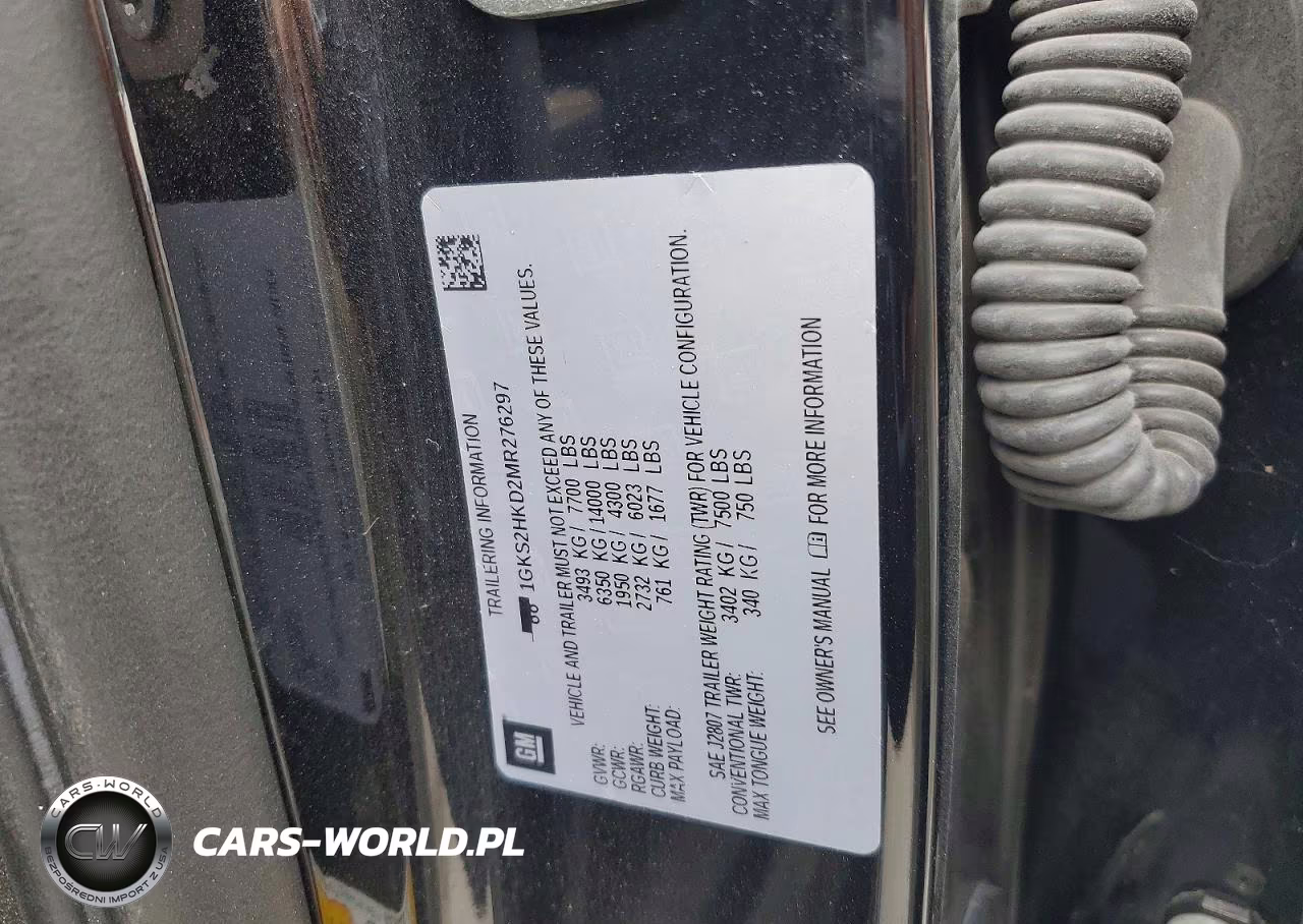 2021 GMC Yukon Xl K1500 At4 VIN:1GKS2HKD2MR276297 - 13