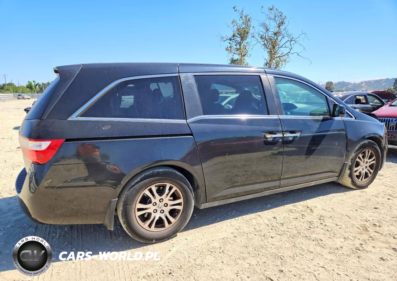 2012 Honda Odyssey Ex VIN:5FNRL5H4XCB105444 - 3