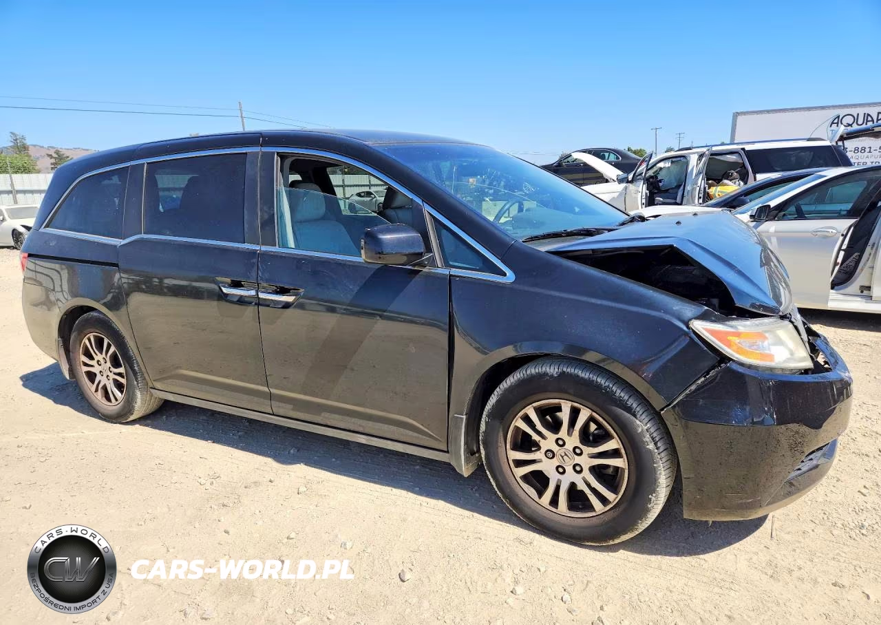 2012 Honda Odyssey Ex VIN:5FNRL5H4XCB105444 - 4