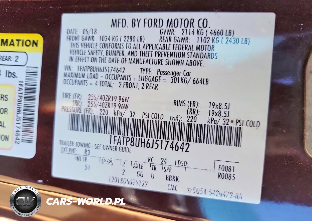 2018 Ford Mustang VIN:1FATP8UH6J5174642 - 12