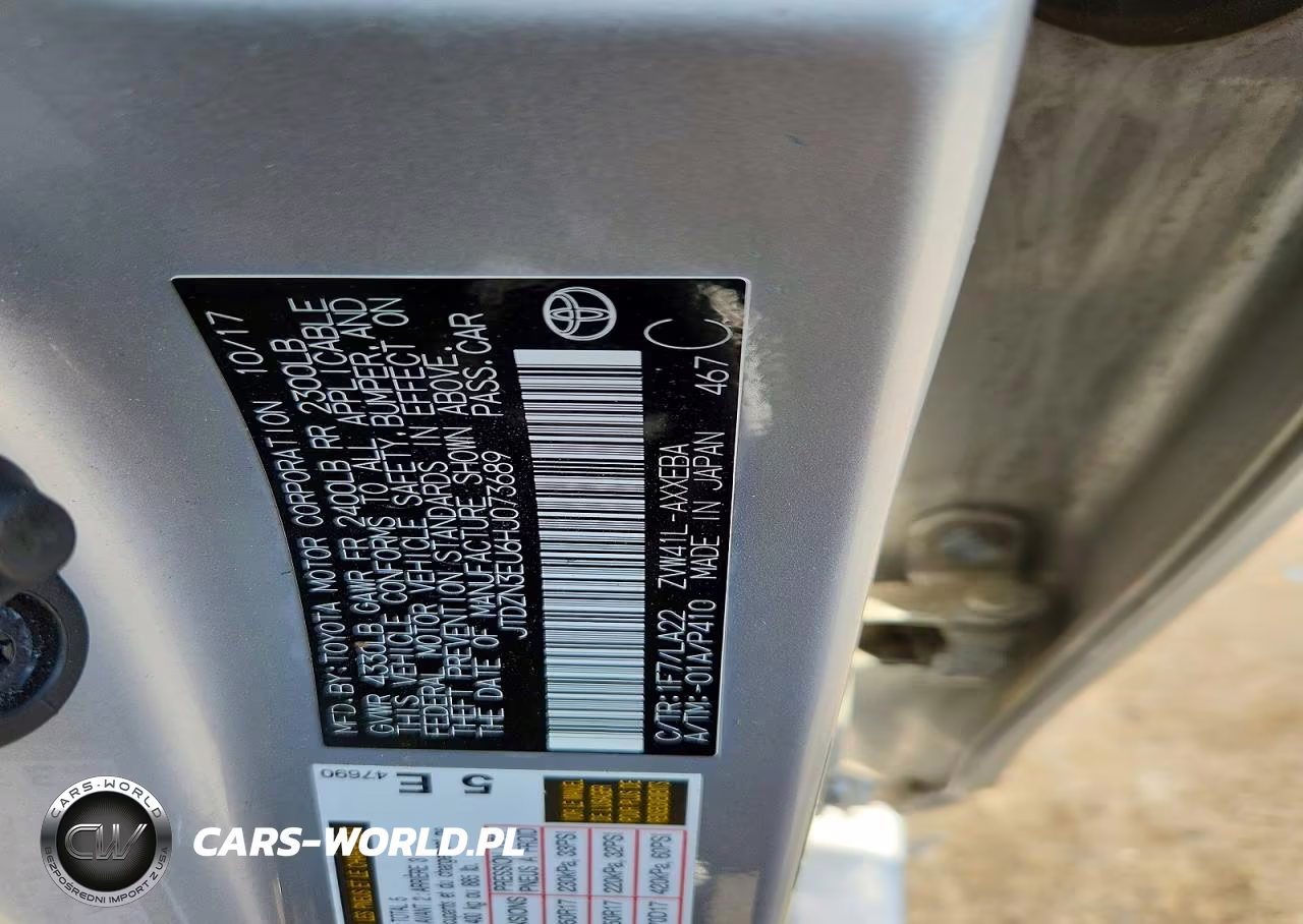 2017 Toyota Prius V Five VIN:JTDZN3EU6HJ073689 - 12