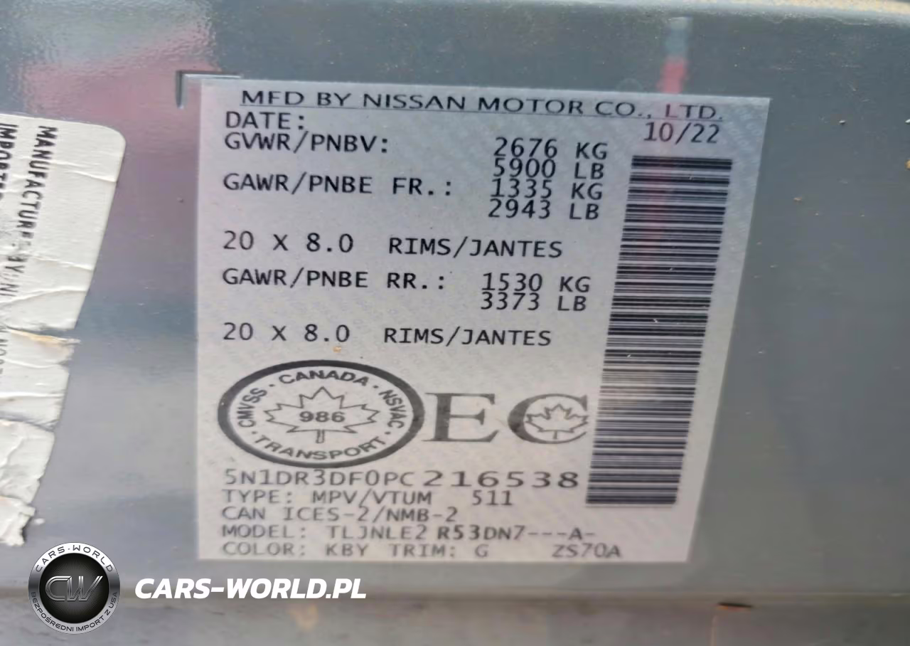 2023 Nissan Pathfinder Platinum VIN:5N1DR3DF0PC216538 - 13
