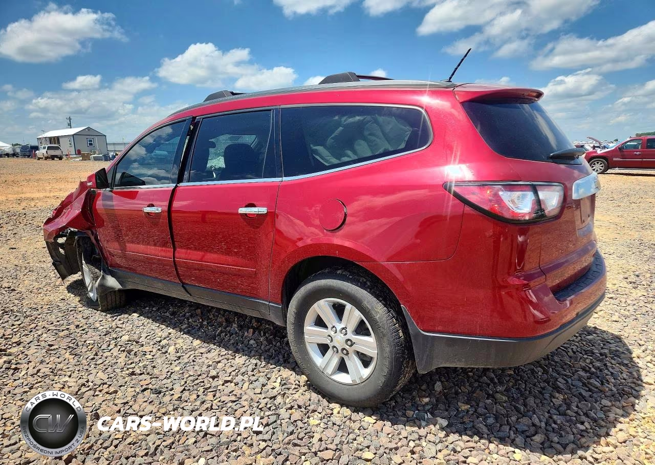 2014 Chevrolet Traverse Lt VIN:1GNKRHKD0EJ174933 - 2