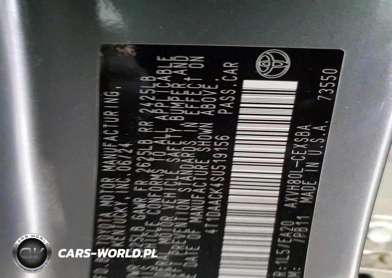 2025 Toyota Camry Se VIN:4T1DAACK4SU519156 - 12