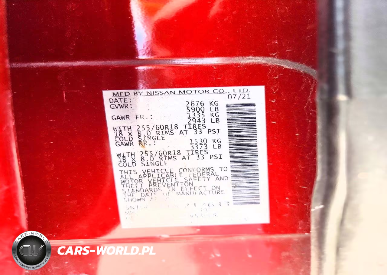 2022 Nissan Pathfinder Sv VIN:5N1DR3BA1NC212633 - 13