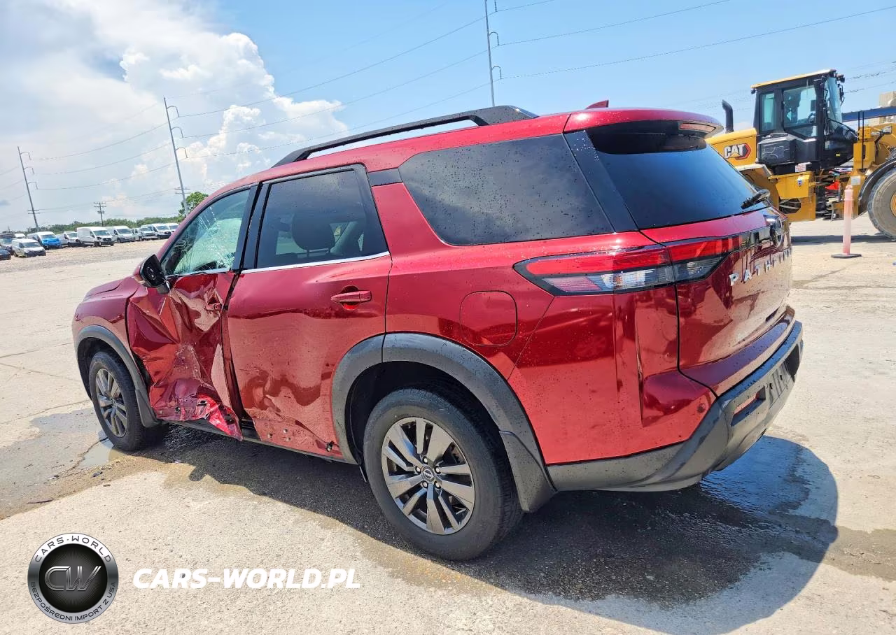 2022 Nissan Pathfinder Sv VIN:5N1DR3BA1NC212633 - 2
