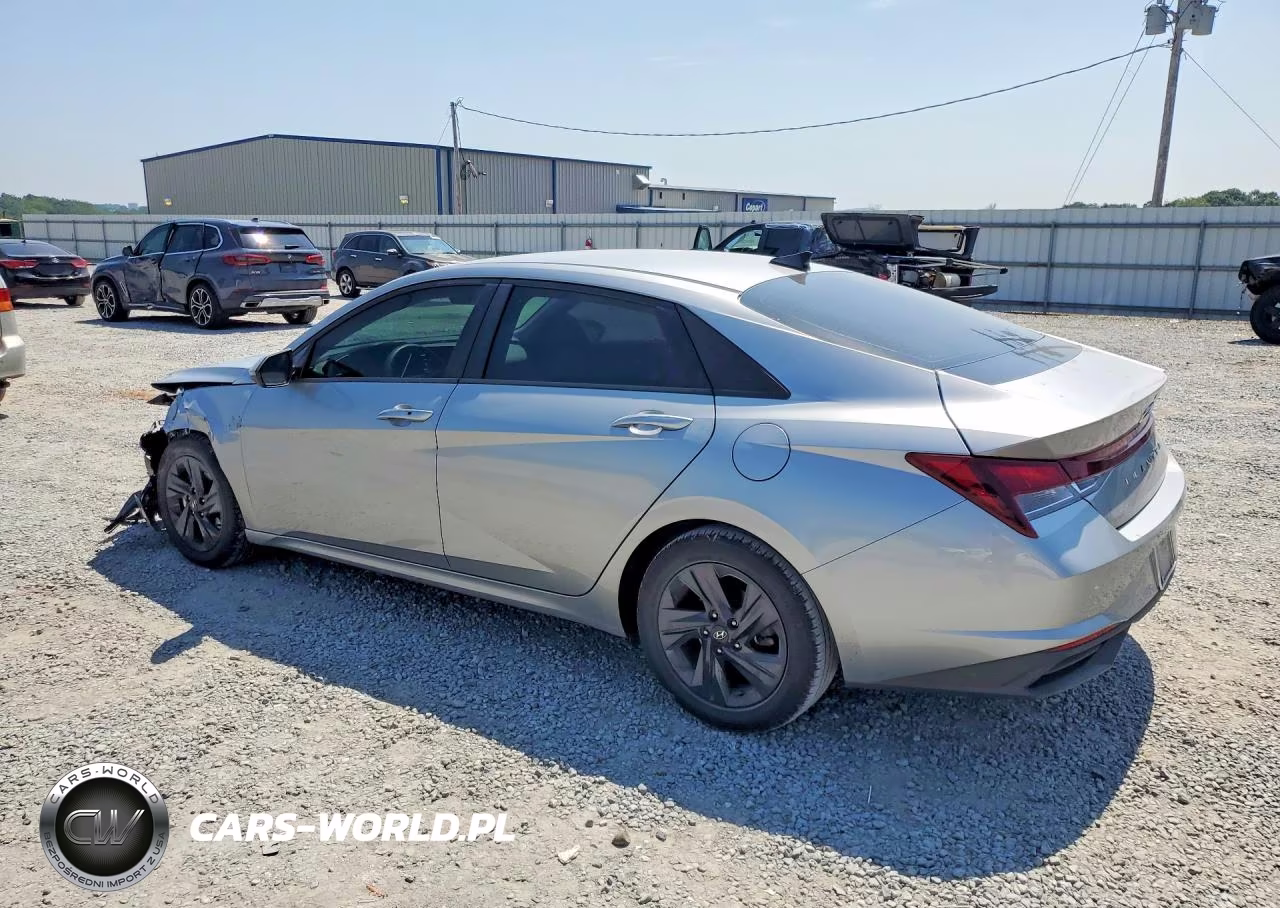 2021 Hyundai Elantra Sel VIN:5NPLM4AG7MH045885 - 2