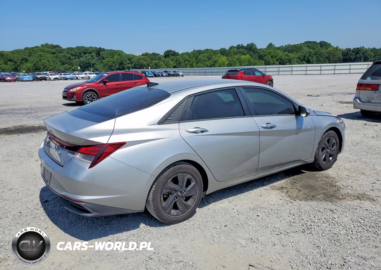 2021 Hyundai Elantra Sel VIN:5NPLM4AG7MH045885 - 3