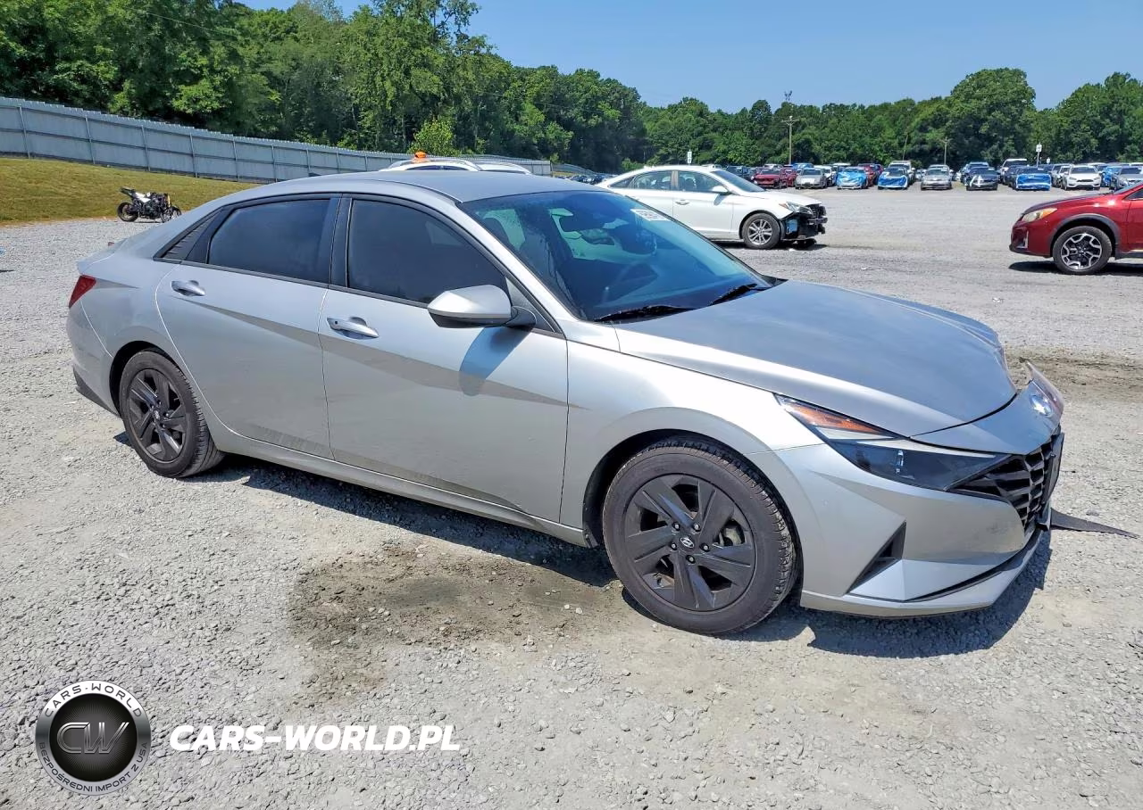 2021 Hyundai Elantra Sel VIN:5NPLM4AG7MH045885 - 4
