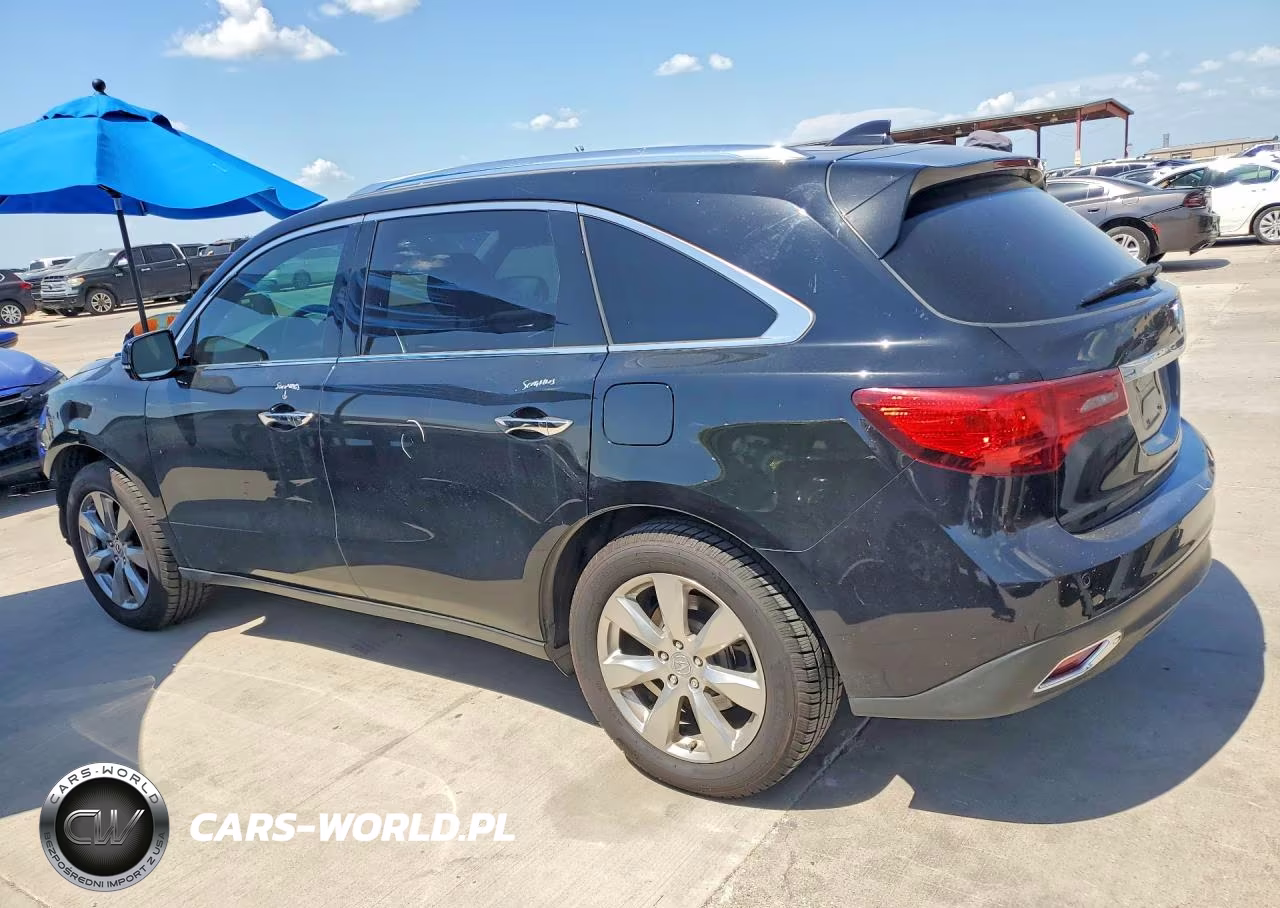 2014 Acura Mdx Advance VIN:5FRYD3H88EB019793 - 2