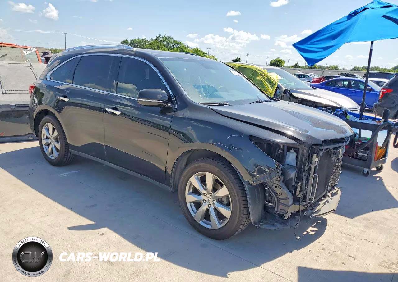 2014 Acura Mdx Advance VIN:5FRYD3H88EB019793 - 4