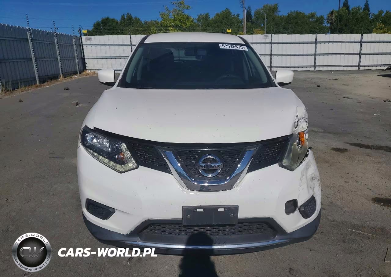2016 Nissan Rogue S VIN:KNMAT2MT4GP693765 - 5