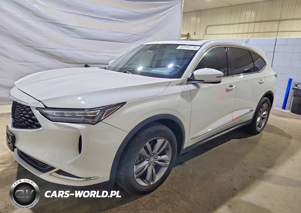 2022 Acura Mdx VIN:5J8YE1H39NL003463 - 1