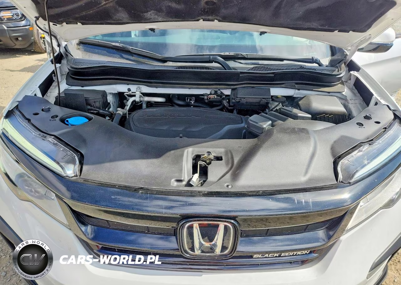 2022 Honda Pilot Black VIN:5FNYF6H75NB067725 - 12
