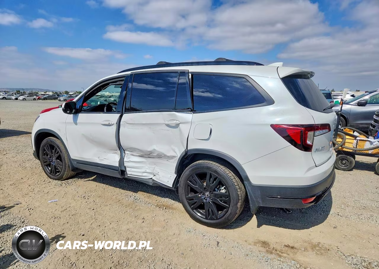 2022 Honda Pilot Black VIN:5FNYF6H75NB067725 - 2