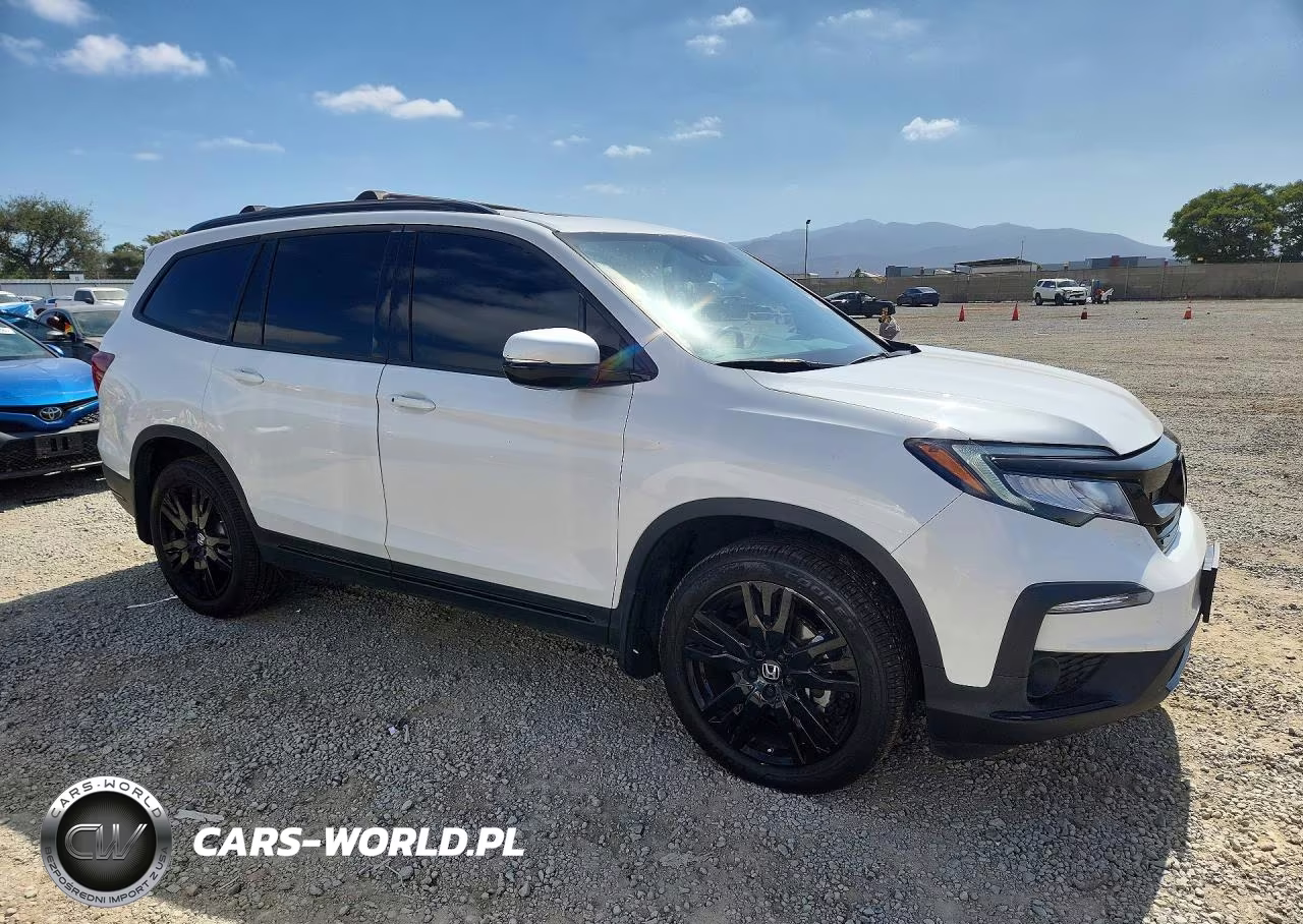 2022 Honda Pilot Black VIN:5FNYF6H75NB067725 - 4